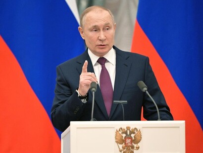 Vladimir Putin, President of the Russian Federation. So far, his horrific war in Ukraine appears to be strengthening NATO as Finland and Sweden have sought membership