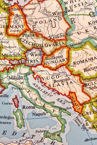 Europa, cartina politica