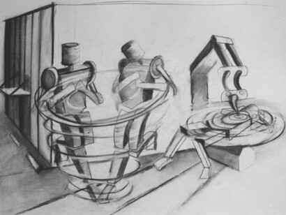 Ericka Beckman, Cinderella 6, 1985. Courtesy of The Drawing Center