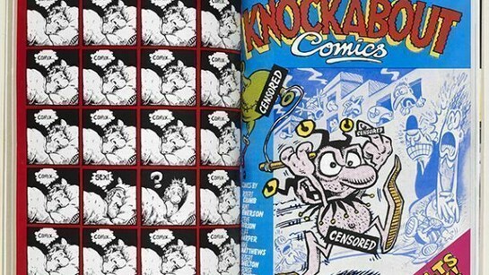 Knockabout Comics, 1984, no.4 'Obscene' issue © Hunt Emerson. Published by Knockabout Comics