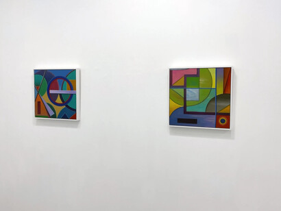 William Conger, Lumen, exhibition view. Courtesy of Bruno David Gallery