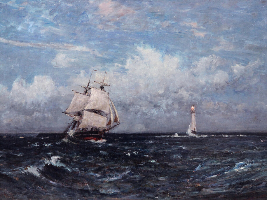 Robert Weir Allan, Bell Rock Lighthouse