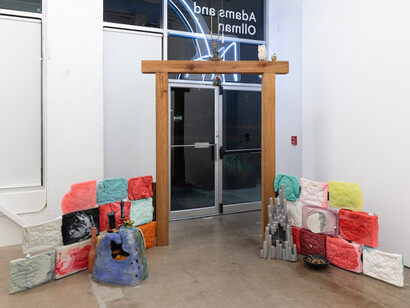 Paul Swenbeck, Cross Quarters Merry Meet, 2023, installation view. Courtesy the artist and Adams and Ollman Gallery