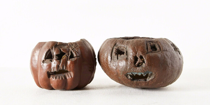 Keeper of Heads by Des Hughes. Courtesy of Martin Asbæk gallery