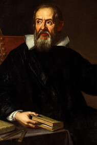 Galileo Galilei dépeint par un peintre italien du 17ème siècle