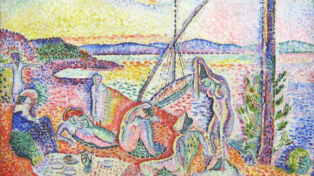 Matisse. Luxe, calme et volupté, 1904,  Oil on canvas