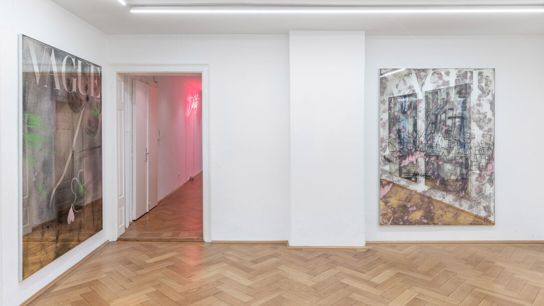 Olga Migliaressi-Phoca, Dirty dancing, ausstellungsansicht. Mit freundlicher genehmigung der Britta Rettberg Gallery