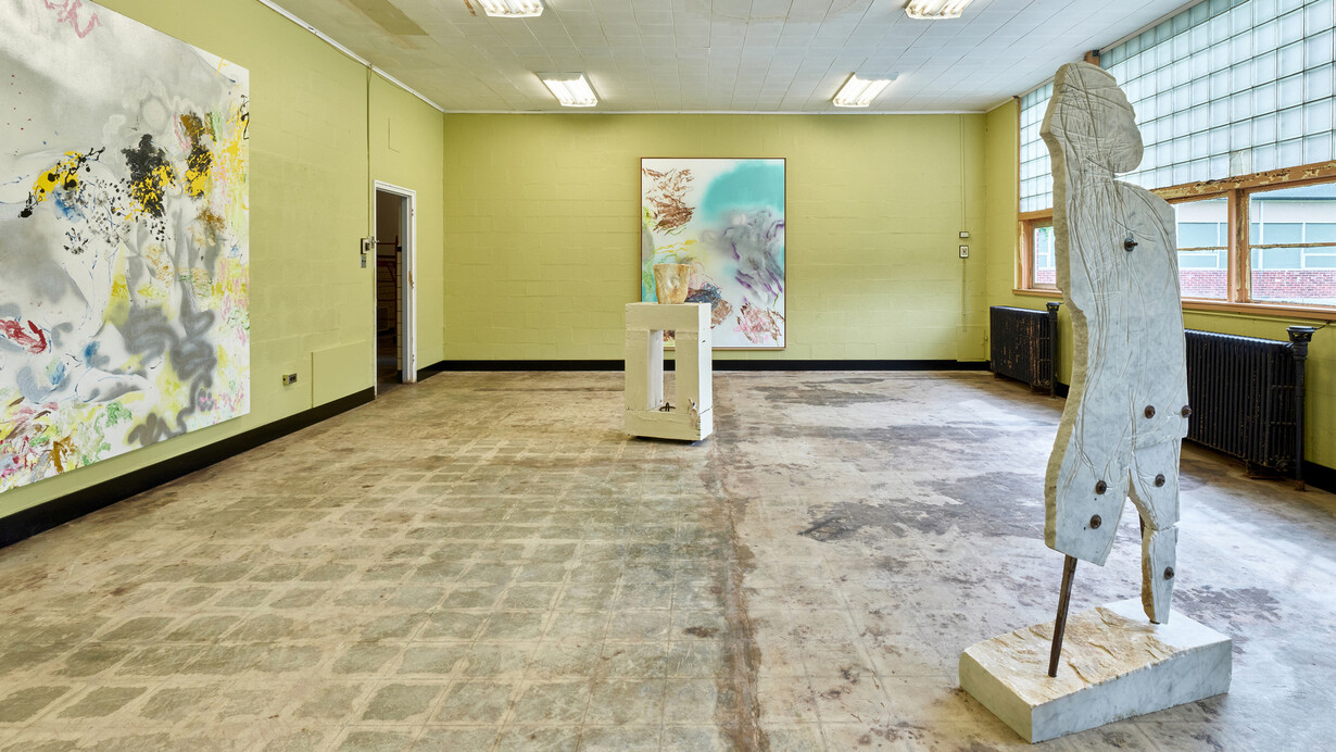 Various artists, The Campus, exhibition view. Courtesy of Andrew Kreps Gallery