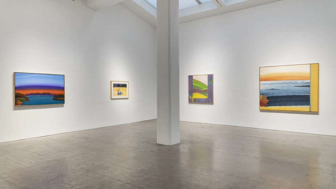 Elizabeth Osborne, Landscapes of the mind’s eye, exhibition view. Courtesy of Berry Campbell