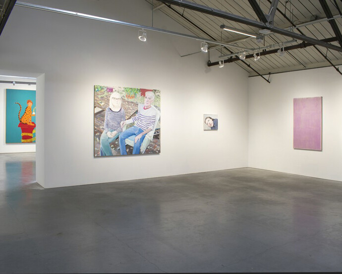 DNA of Painting. Courtesy of Anglim Gilbert Gallery