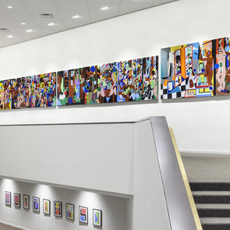 Various artists, After modernism. Selections from the Neumann Family Collection, exhibition view. Courtesy of Department PR