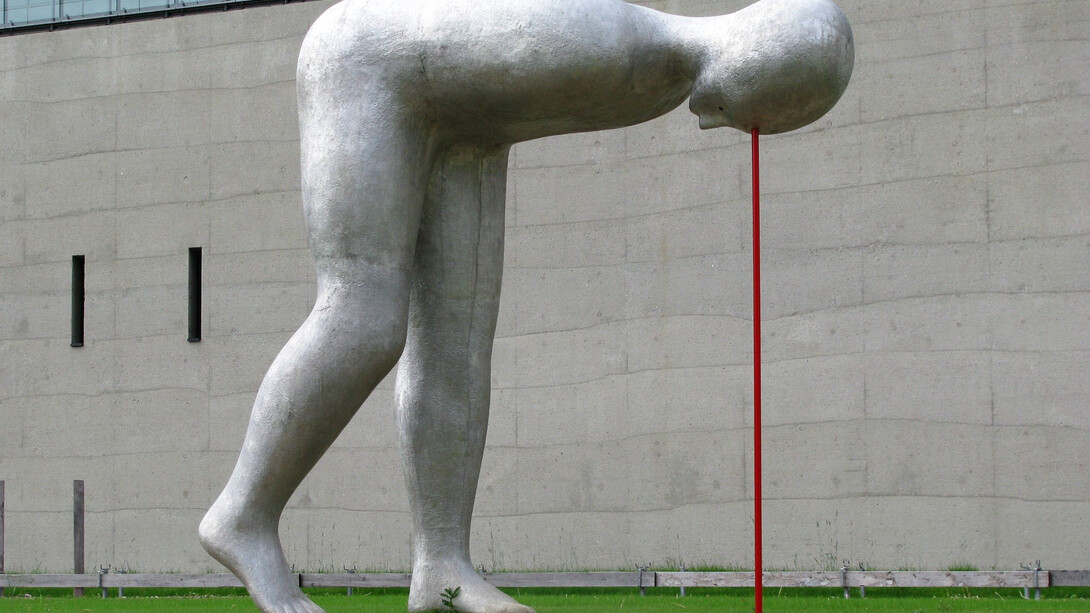 Henk Visch, Present Continuous, commande de la ville de Munich pour Hochschule für Fernsehen und Film & Staatliches Museum für Ägyptische Kunst, 2011. 
© Adagp Paris 2015 / © Henk Visch.
Photo droits réservés.