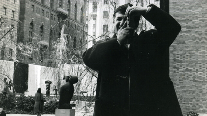 Emilio Scanavino al MoMA Museum of Modern Art di New York City, 1961