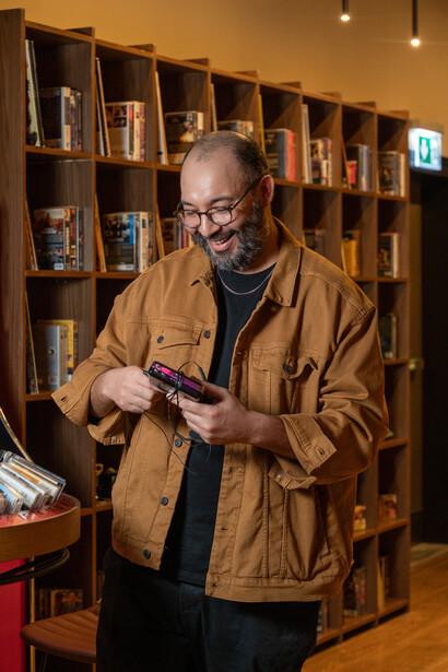 Portrait of Youness Siraj Mounir. Courtesy of World Art Dubai