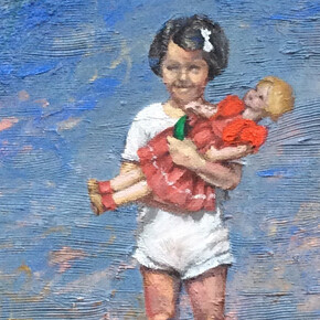 Mira Kliger. After the Storm (2). Oil on Canvas 25x35 cm