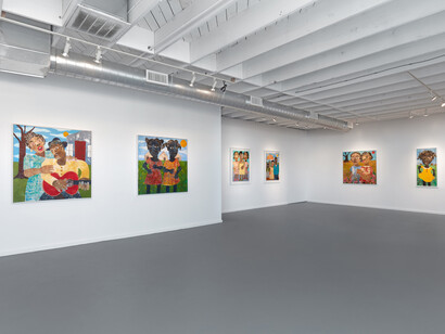 Evita Tezeno, installation view. Courtesy of Luis De Jesus