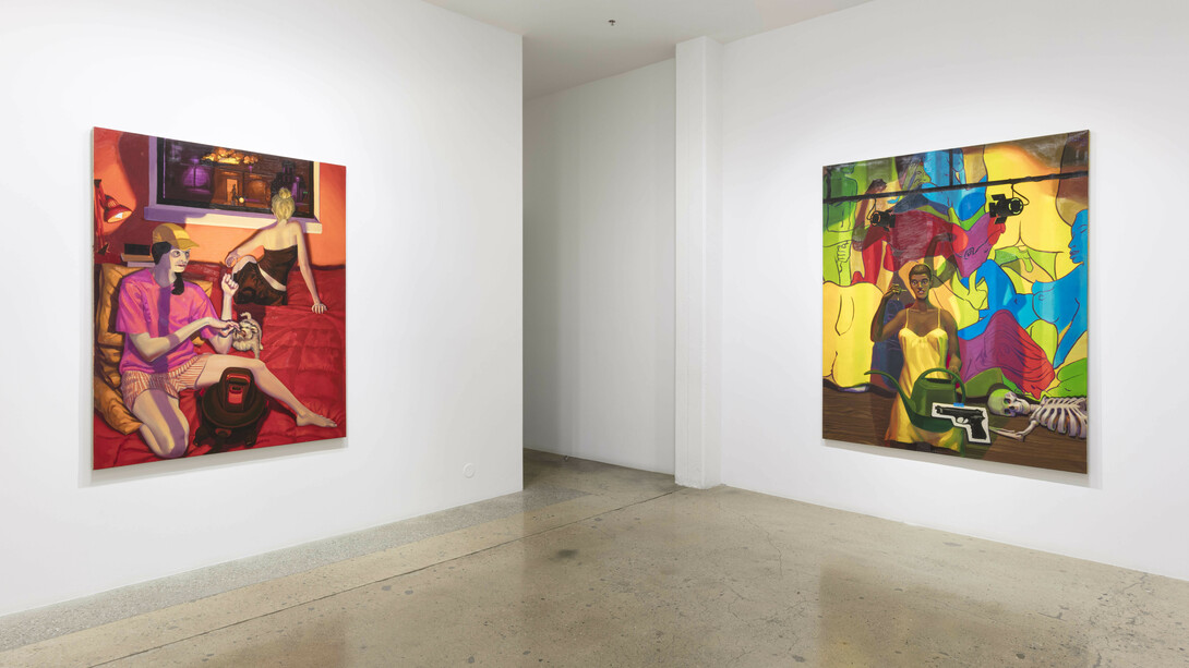 Patrick Bayly. Like a lion, my hands and my feet, installation view. Courtesy of Steve Turner