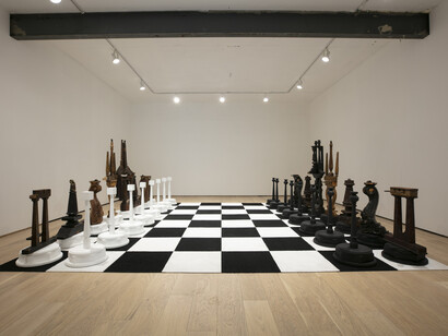 Ryan Bock, Ode to Duchamp; a Liar, 2023. Courtesy the artist and Ki Smith Gallery, NYC