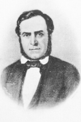 El presidente y líder militar Juan Rafael Mora Porras