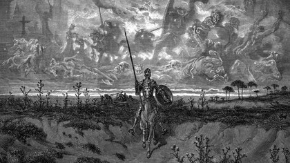 Grabado de Gustave Doré para «El Ingenioso Hidalgo Don Quijote de la Mancha»
