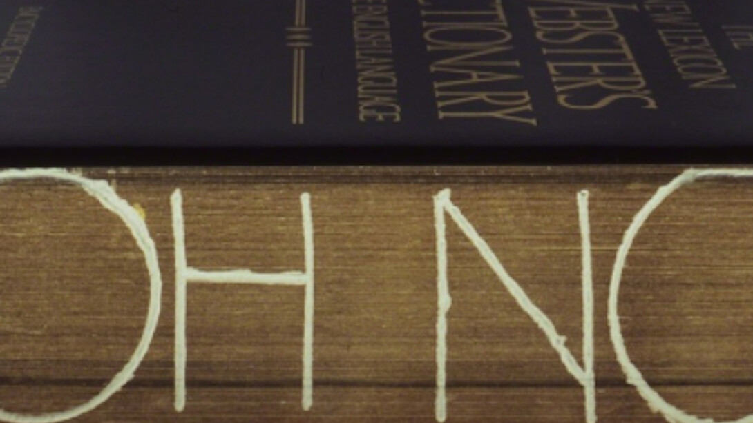 Ed Ruscha, Oh No, 2011. Courtesy of Gagosian Gallery