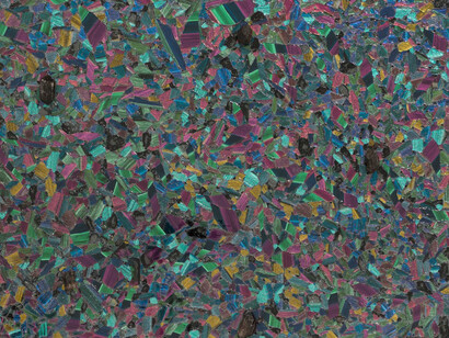 Alteronce Gumby, Lost in a rainbow, 2024. Courtesy of Nicola Vassell Gallery