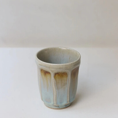 Pottery West, Faceted beaker. Courtesy of YSP Gallery