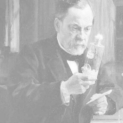 Sur le conseil de son ami chimiste Balard, Pasteur a fabriqué des ballons dont le col est étiré et recourbé en « col de cygne »