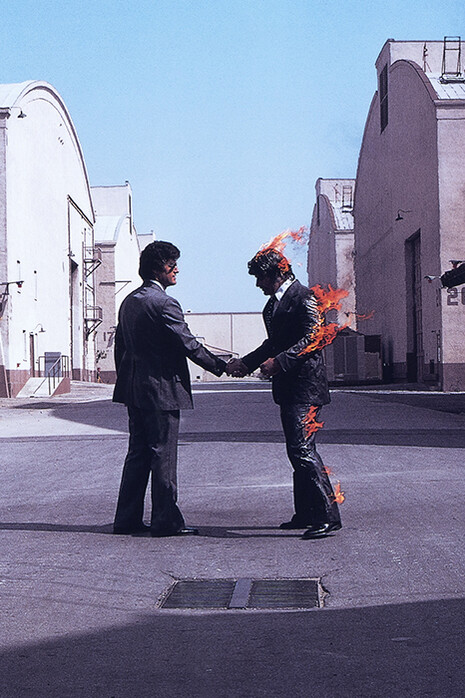 Aubrey Powell & Storm Thorgerson / Hipgnosis 
Pink Floyd, “Wish you were here”: copertina 
/ Front Cover, 1975 