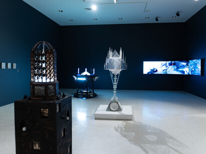 Various artists, Close to home, exhibition view. Courtesy of NSU Museum of Art