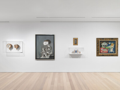 Picasso: tête-à-tête, exhibition view. Courtesy of Gagosian Gallery