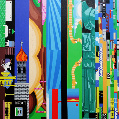 Jassiel Palenzuela: «Sintaxis de Poder» (2018), de la serie Horizontes verticales