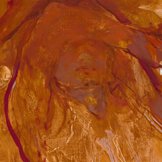 Jennifer Packer, Inclined Autonomy, 2015, Oil on linen, 24 x 30 cm, Courtesy: Corvi-Mora, London