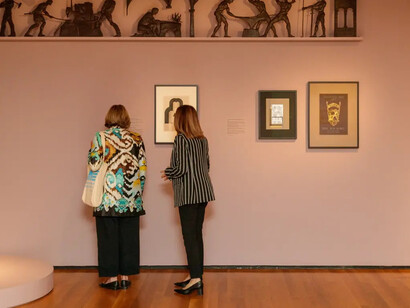 Rose iron works and art deco, exhibition view. Courtesy of Cleveland Museum of Art