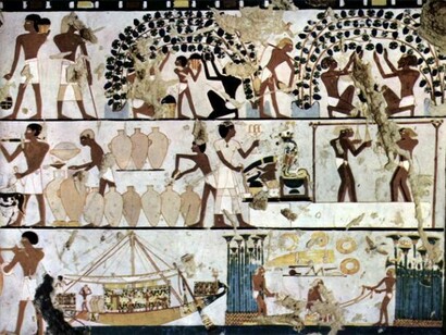 Egyptian wine commeerce