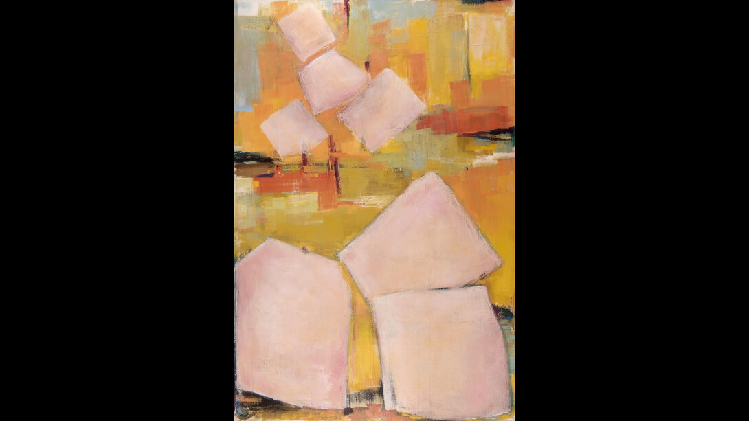 Dusti Bongé, Infinity, 1980, Oil on Masonite, Collection of Paul Bongé 