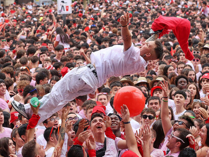 «Txupinazo» de San Fermín, 2023, Pamplona, España