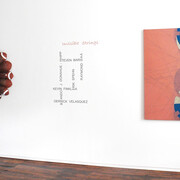 Various artists, Invisible strings, exhibition view. Courtesy of Pentimenti