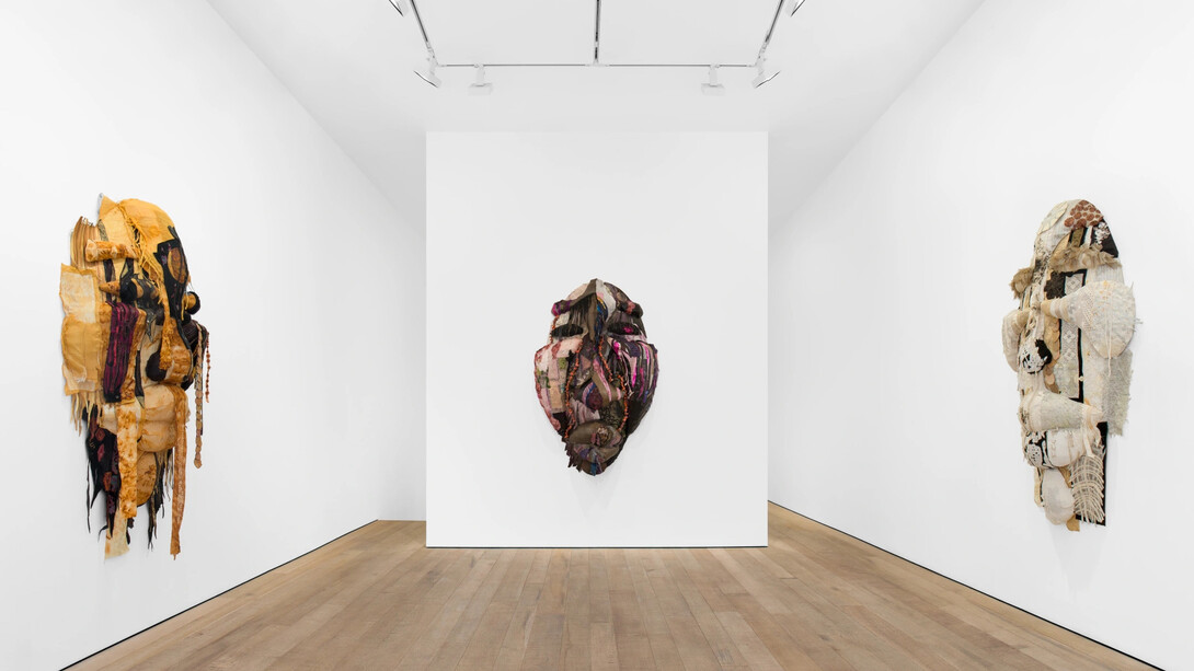 Tau Lewis, The ways of the underworld are perfect, exhibition view. Courtesy of Sadie Coles HQ Gallery