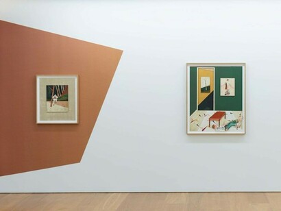Jens Fänge. Sister Feelings, Exhibition view. Courtesy of Galerie Perrotin