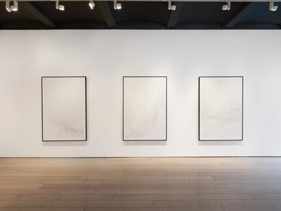 Pablo Dávila, Why did you take my watch, exhibition view. Courtesy of Kasmin Gallery