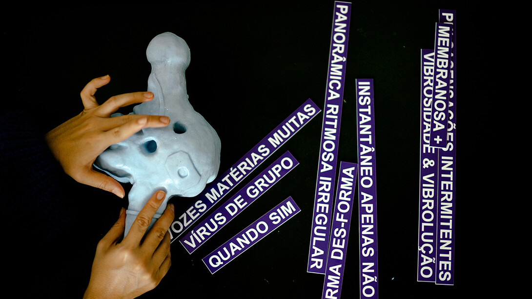 Sistema-cinema: êxtase & exercício. Courtesy of Galeria Jaqueline Martins