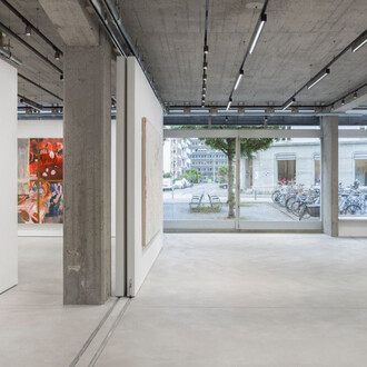 Xie Nanxing, Fugitive figuration. Paintings 1994 - 2026, ausstellungsansicht. Mit freundlicher genehmigung der Galerie Urs Meile