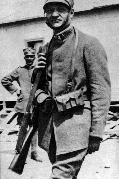Giuseppe Ungaretti fante della Brigata Brescia