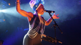 La Dame Blanche at Babel Med 2015. Photo credit: Catalina Maria Johnson