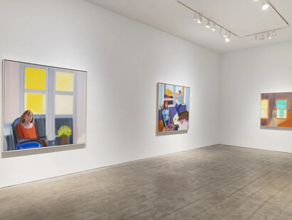 Elizabeth Osborne, Landscapes of the mind’s eye, exhibition view. Courtesy of Berry Campbell