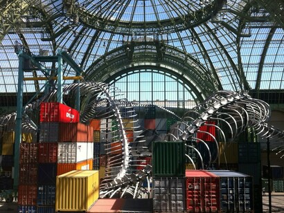 Huang Yong Ping. Vista general de Empires. Grand Palais, París