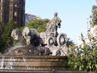 Ciudad de México. Estatua de Cibeles