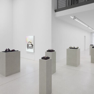 Ran Zhang, Dark romance, exhibition view. Courtesy of Plan B Gallery