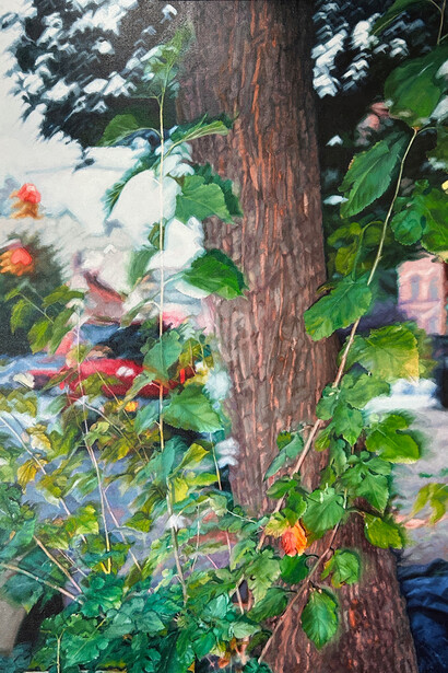 Daniel Albrigo, Walking dreams (detail), 2026. Courtesy of Eleanor Harwood Gallery 